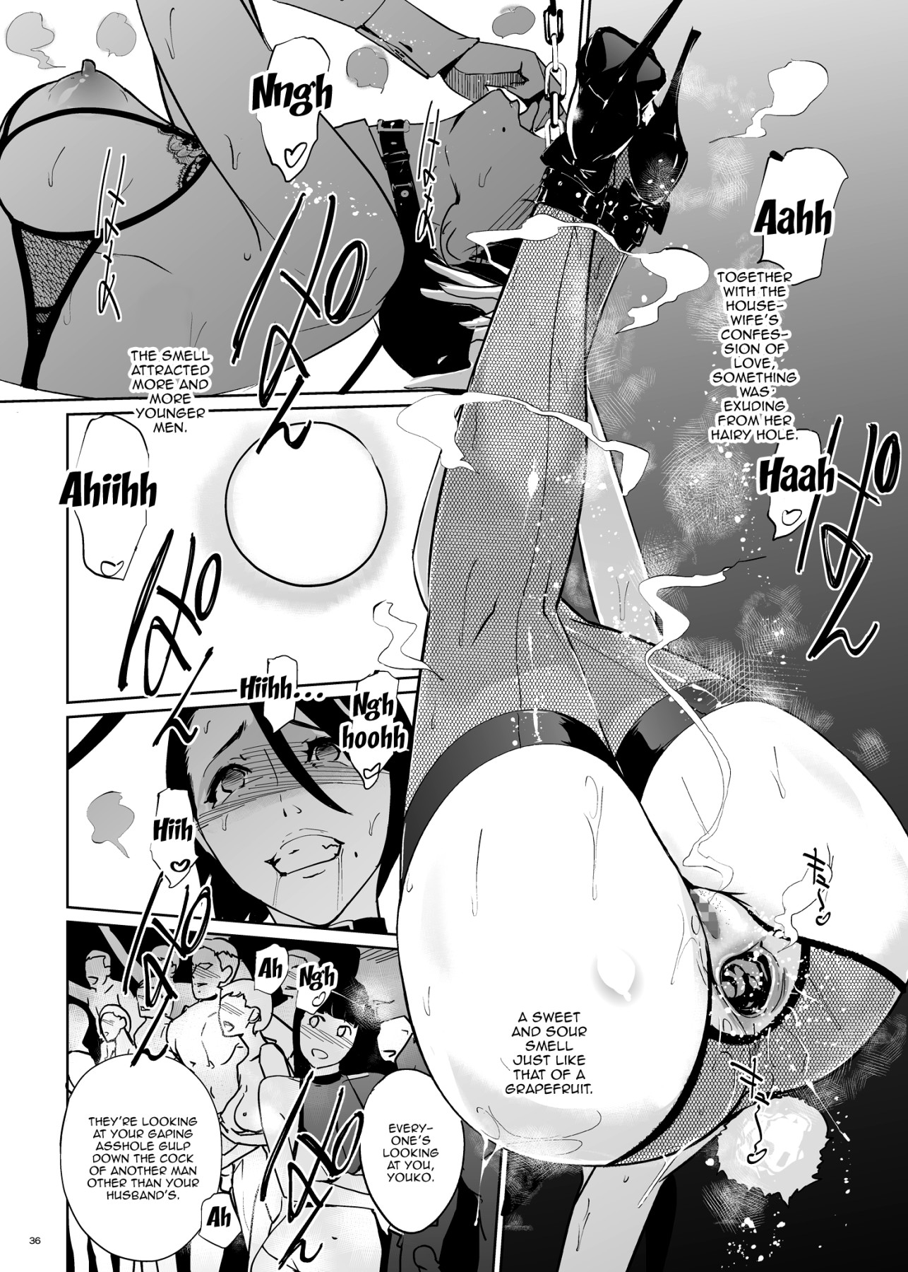 Hentai Manga Comic-NTR Midnight Pool Happening Bar Edition-Read-35